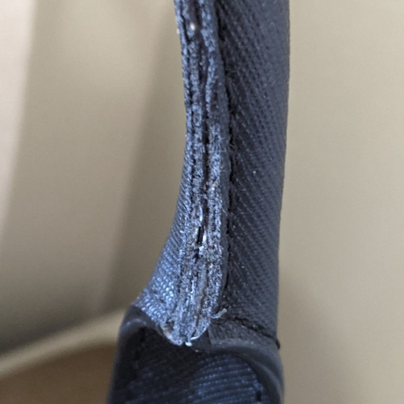 Kate Spade Felix Satchel Leather Bag Cream Black - Picture 8 of 16